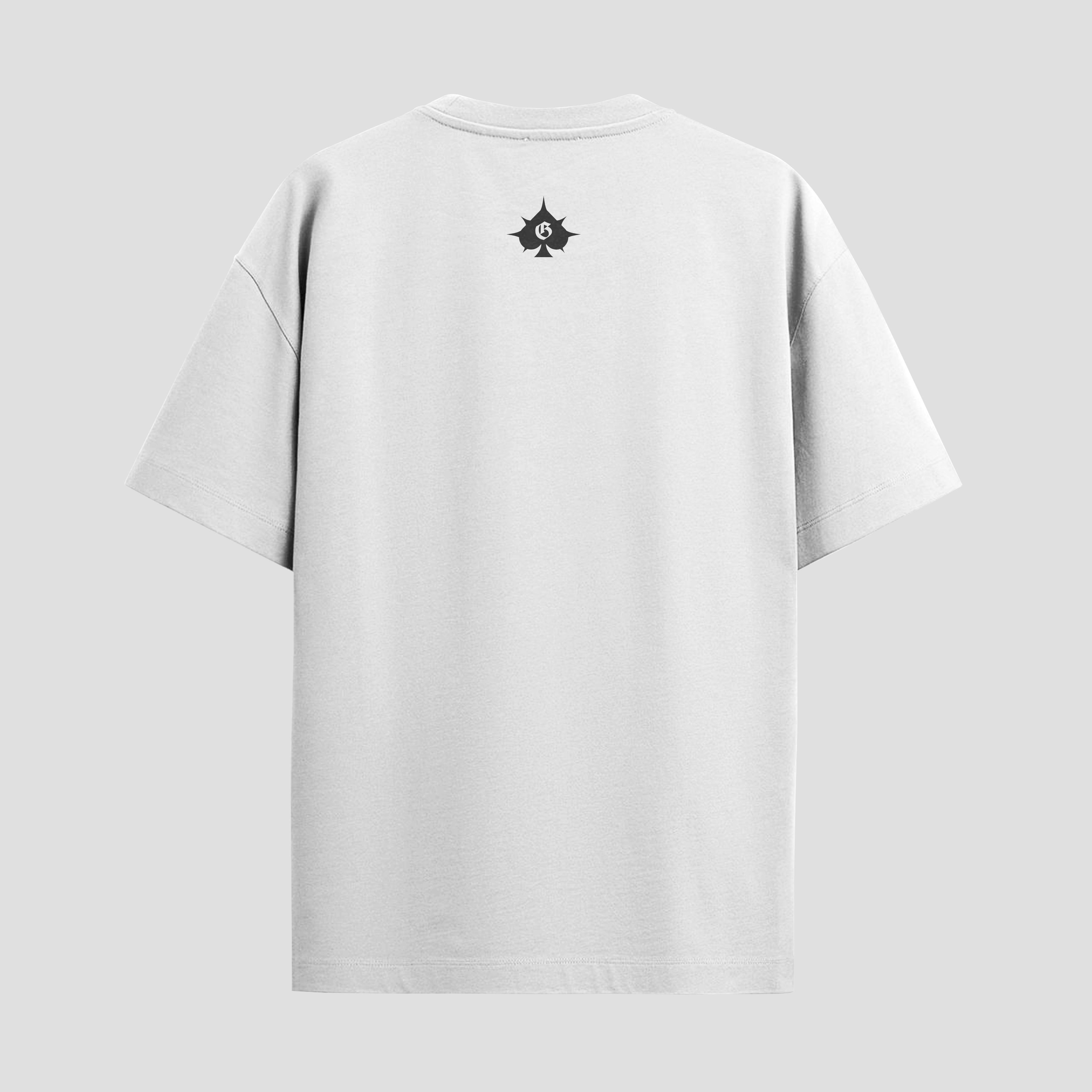 DoberCore - Alternative Oversized Streetwear Graphic T-Shirt White